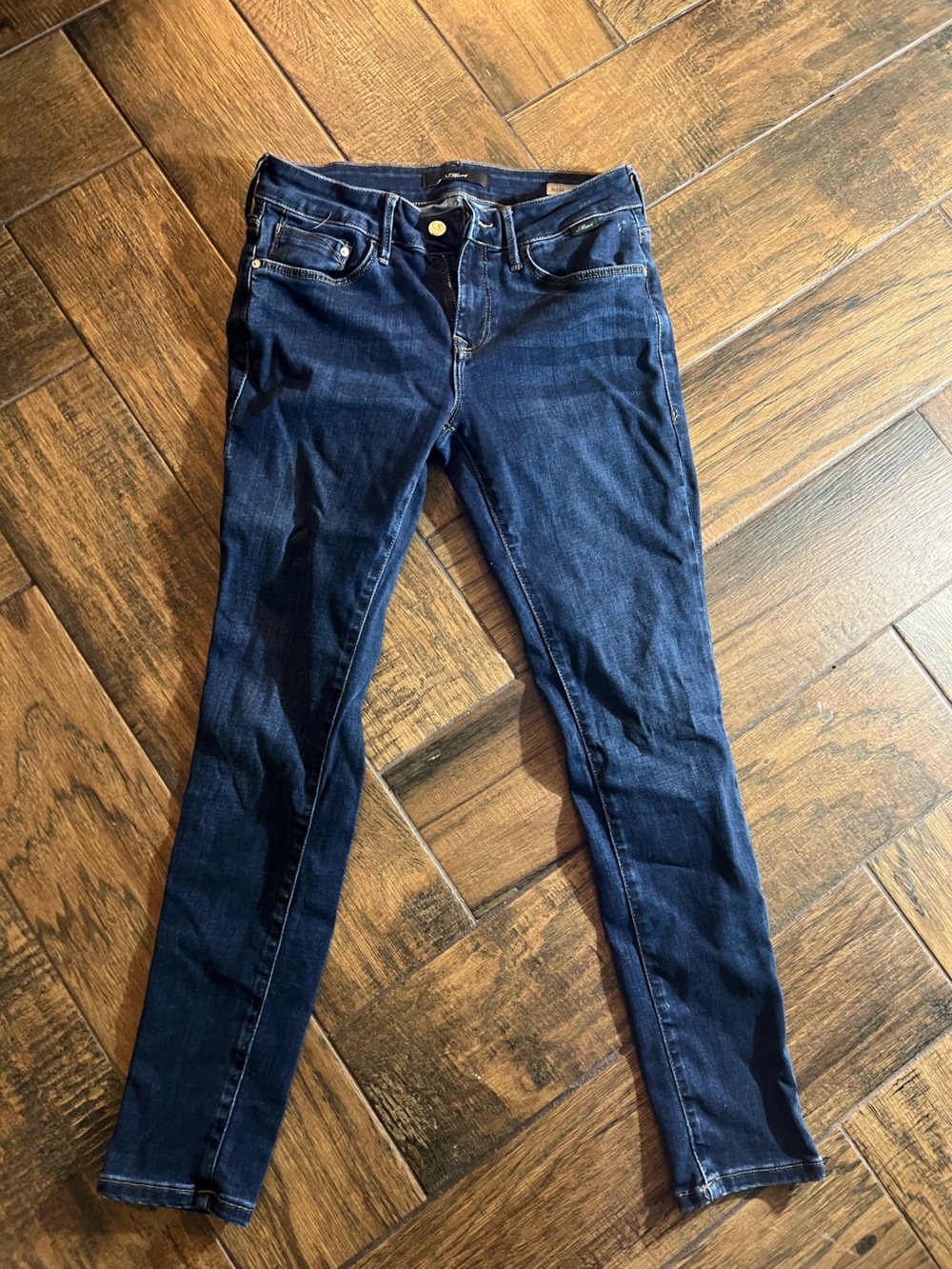 Mavi Alexa Indigo Blue High-Rise Jeans